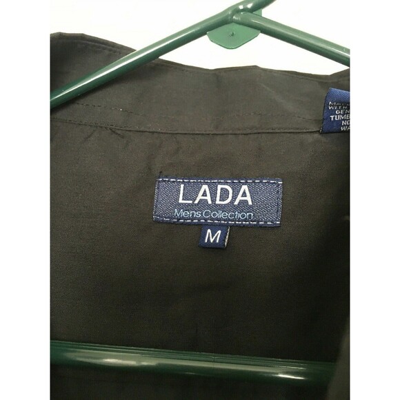 Lada Men's Collection Long Sleeve Button Down Shirt Size M Choose Your Color - Picture 10 of 12